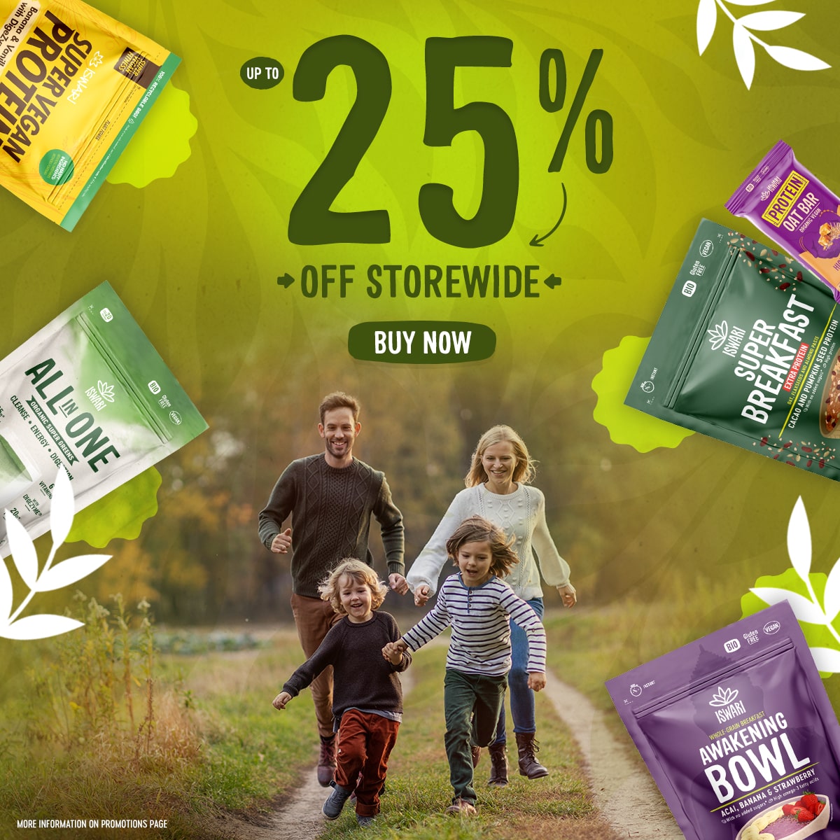 Up to 25% OFF Storewide